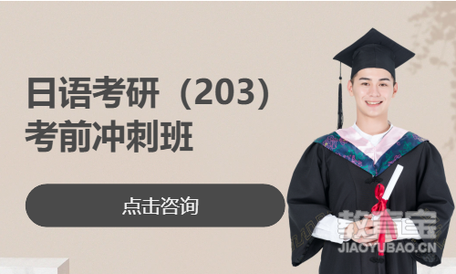 考研日语（203）考前冲刺班