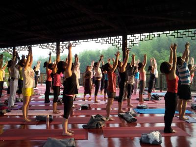 墙壁是最好的瑜伽老师 瑜伽练习