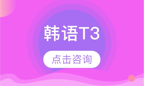 韩语T3