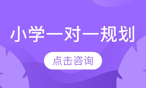 小学一对一规划