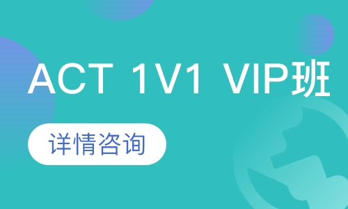ACT 1V1 VIP班