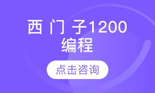 西门 子1200plc编程课程