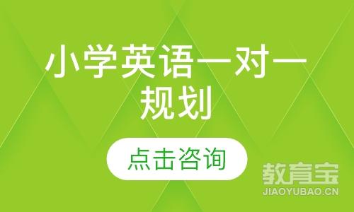 小学英语一对一规划