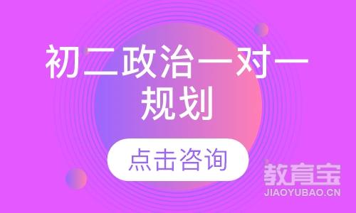 初二政治一对一规划