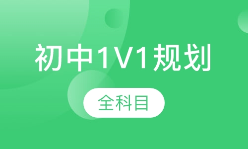 初中1V1规划