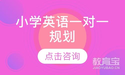 小学英语一对一规划