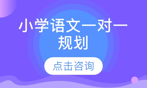 小学语文一对一规划