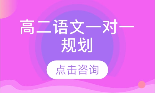 高二语文一对一规划