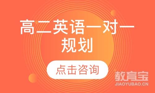高二英语一对一规划