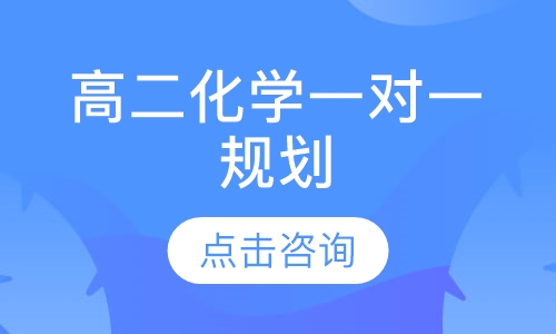 高二化学一对一规划