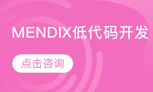 Mendix低代码开发培训